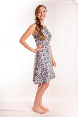 Kleid nähen Schnittmuster Jersey (1 von 4)