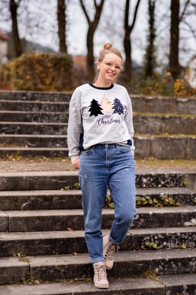 Weihnachtspulli Applikation naehen (11 von 12) Weihnachtspulli nähen selbst machen