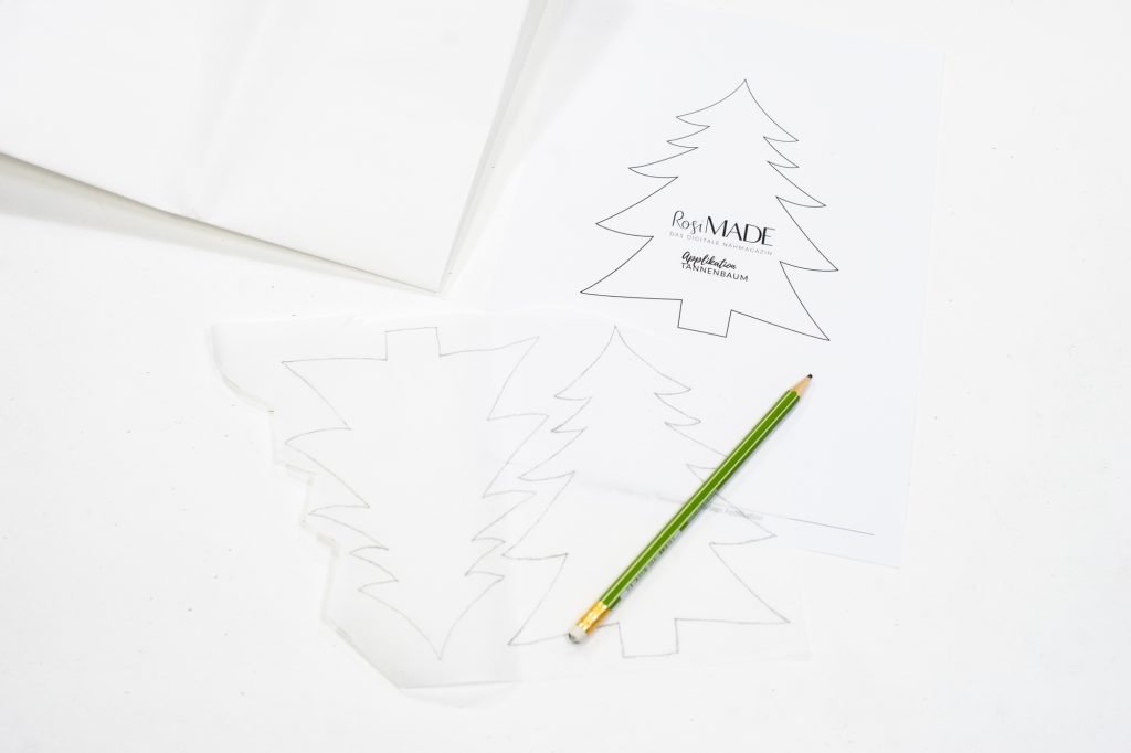 Weihnachtspulli Applikation naehen_Schritte (1 von 3) Weihnachtspulli nähen selbst machen