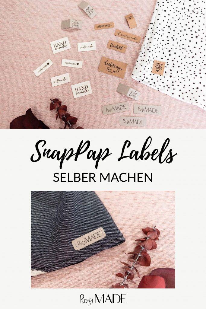 SnapPap Labels selber machen kostenlose Anleitung