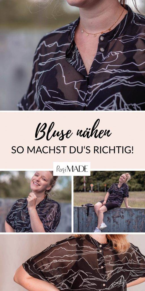 Bluse nähen Tipps und Tricks