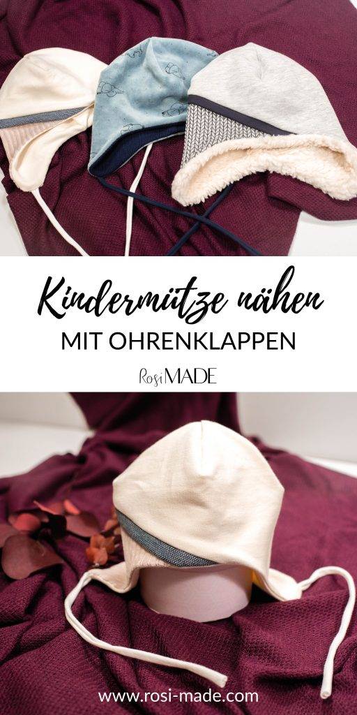 Kindermütze nähen aus Jersey